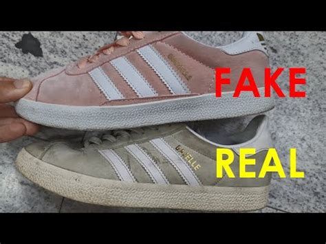 Adidas gazelle real vs fake